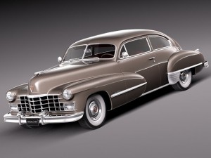Cadillac Series 62 Sedanette 1946 3D Модель