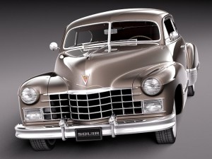 Cadillac Series 62 Sedanette 1946 3D Model