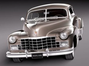 Cadillac Series 62 Sedanette 1946 3D Model