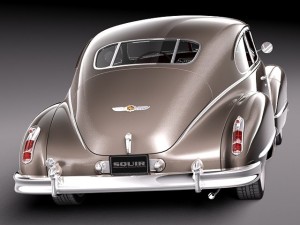 Cadillac Series 62 Sedanette 1946 3D Model