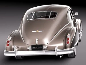 Cadillac Series 62 Sedanette 1946 3D Model