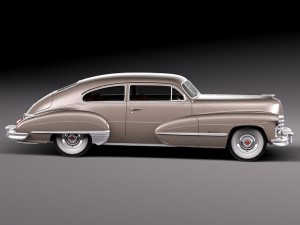 Cadillac Series 62 Sedanette 1946 3D Model