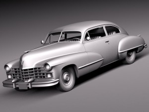 Cadillac Series 62 Sedanette 1946 3D Model
