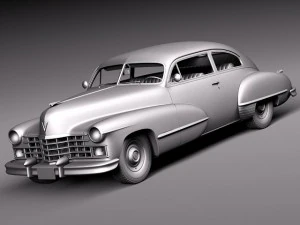 Cadillac Series 62 Sedanette 1946 3D Model