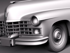 Cadillac Series 62 Sedanette 1946 3D Model