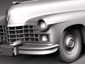 Cadillac Series 62 Sedanette 1946 3D Model