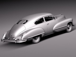 Cadillac Series 62 Sedanette 1946 3D Model