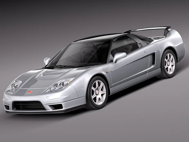 Honda NSXR 2005 3D Model .c4d .max .obj .3ds .fbx .stl .blend