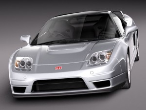 Honda NSXR 2005 3D Модель