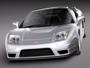 Honda NSXR 2005 3D Model