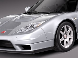Honda NSXR 2005 3D Модель