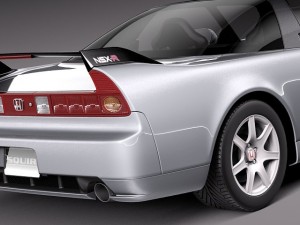 Honda NSXR 2005 3D Модель
