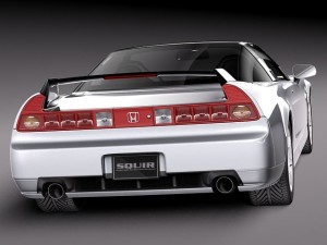 Honda NSXR 2005 3D Модель
