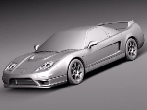 Honda NSXR 2005 3D Model