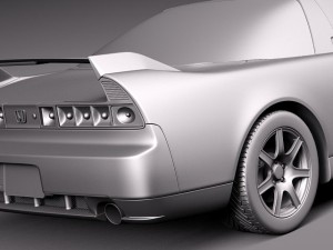 Honda NSXR 2005 3D Модель
