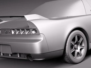 Honda NSXR 2005 3D Model