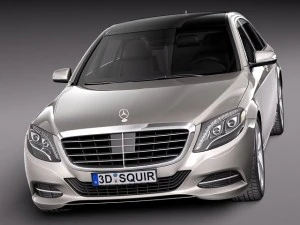 Mercedes-Benz S-class 2014 3D Model