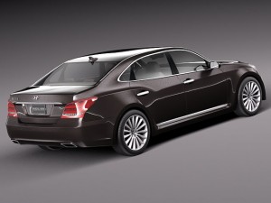 Hyundai Equus 2014 Model 3D