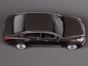 Hyundai Equus 2014 Model 3D