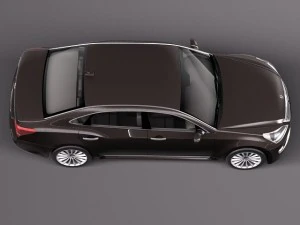Hyundai Equus 2014 3D Model