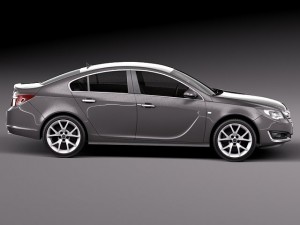Opel Insignia Sedan 2014 Modello 3D