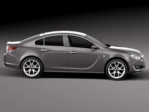 Opel Insignia Sedan 2014 3D Model