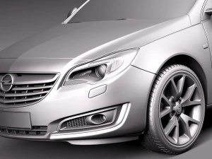 Opel Insignia Sedan 2014 3D Model