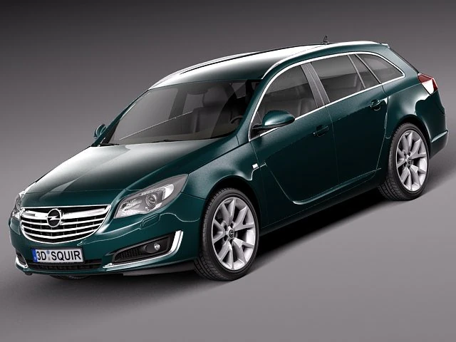 Opel Insignia Sport Tourer 2014 Modello 3D .c4d .max .obj .3ds .fbx .stl .blend