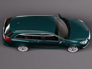 Opel Insignia Sport Tourer 2014 Modello 3D