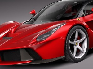 Ferrari Laferrari 2014 3D Model