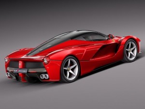 Ferrari Laferrari 2014 3D Model
