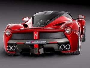 Ferrari Laferrari 2014 3D Model