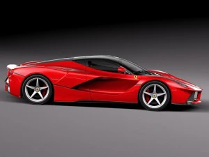 Ferrari Laferrari 2014 3D Model