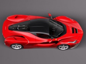 Ferrari Laferrari 2014 3D Model