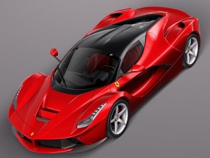 Ferrari Laferrari 2014 3D Model