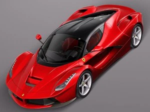 Ferrari Laferrari 2014 3D Model