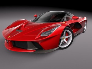 Ferrari Laferrari 2014 3D Model