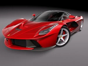 Ferrari Laferrari 2014 3D Model