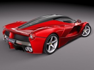 Ferrari Laferrari 2014 3D Model