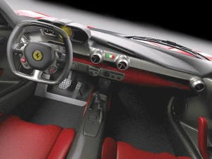 Ferrari Laferrari 2014 3D Model