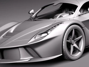 Ferrari Laferrari 2014 3D Model