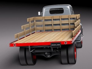Chevrolet Coe Truck 1950 Modello 3D