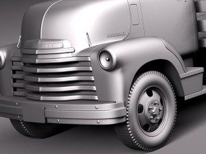 Chevrolet Coe Truck 1950 Modello 3D