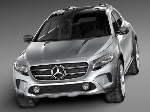Mercedes-Benz GLA Concept 2013 Modelo 3D