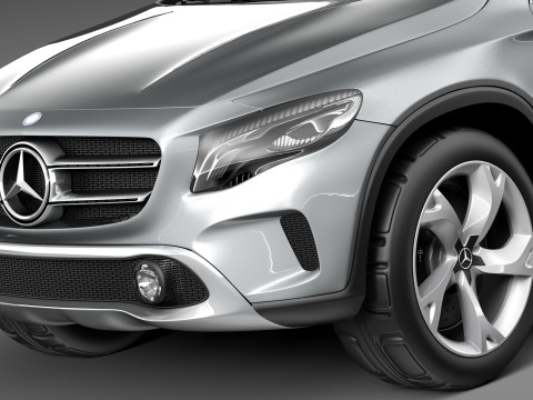 Mercedes-Benz GLA Concept 2013 Modelo 3D