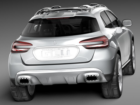 Mercedes-Benz GLA Concept 2013 Modelo 3D