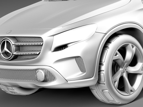 Mercedes-Benz GLA Concept 2013 Modelo 3D