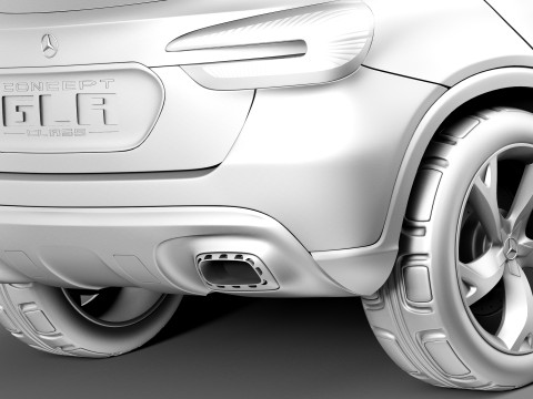 Mercedes-Benz GLA Concept 2013 Modelo 3D