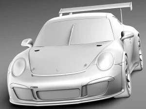 Porsche 911 GT3Cup 2013 Martini 3D Model