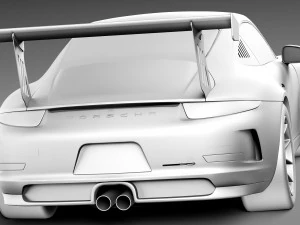 Porsche 911 GT3Cup 2013 Martini 3D Model